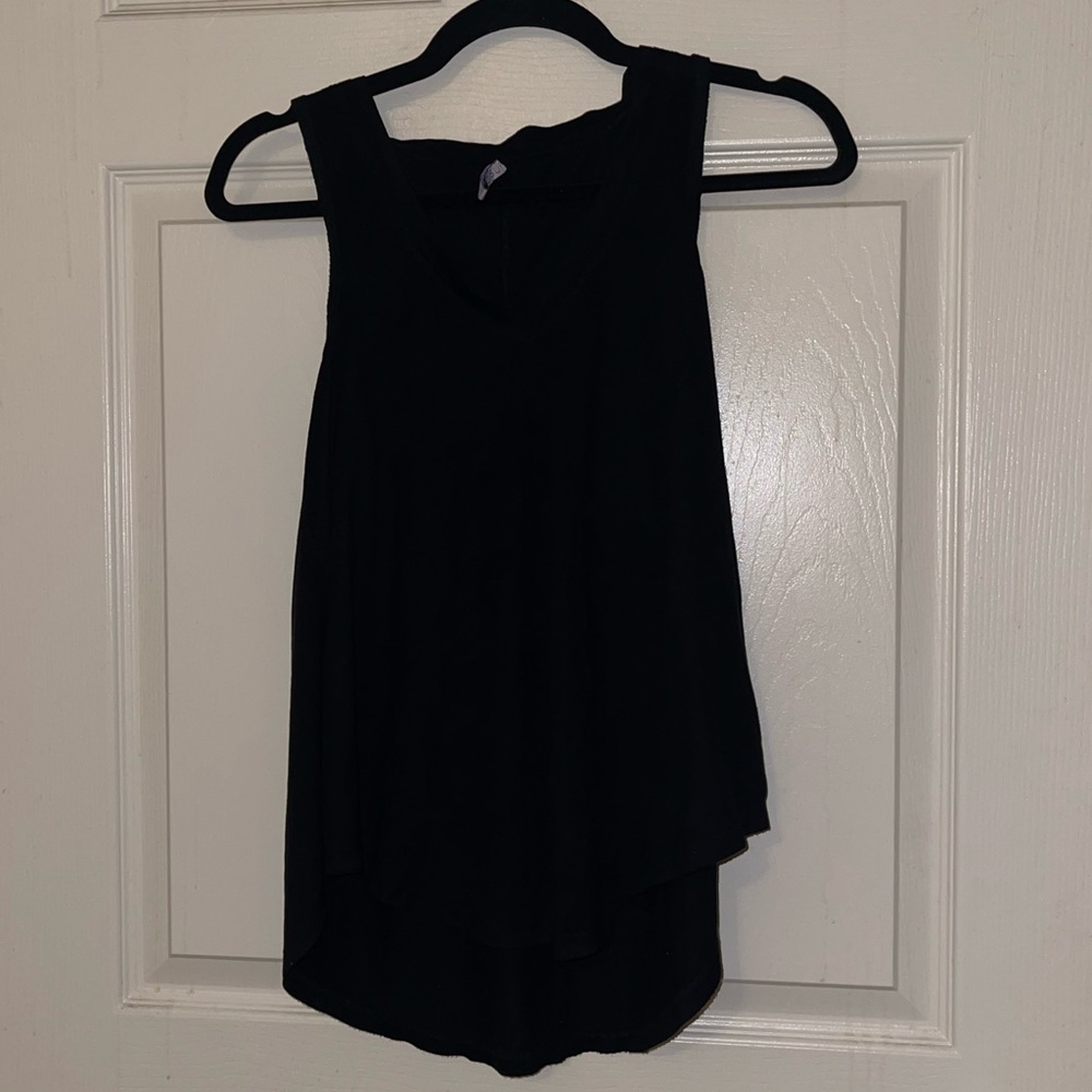 Z Supply Black Suede Sleeveless Tank Top - Size XS